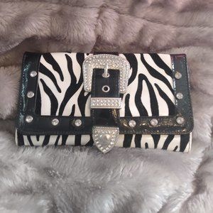 Claire's Zebra Wallet
